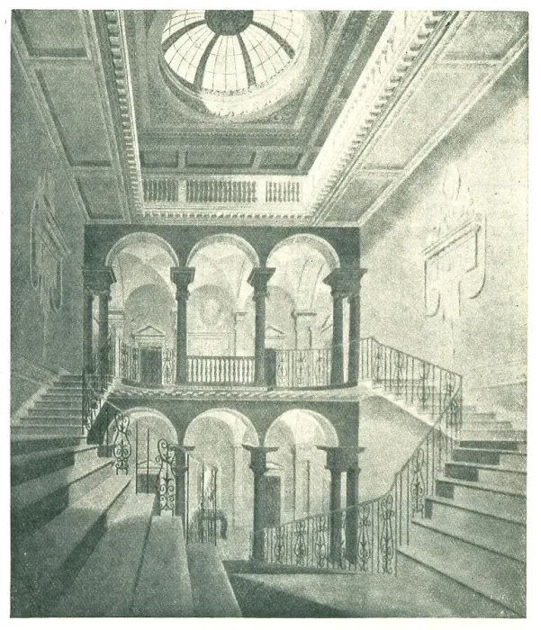 Framed Print : Carrington House Staircase, Whitehall Framed Print : Carrington House Staircase, Whitehall