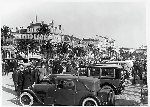Cars at Cannes 1927