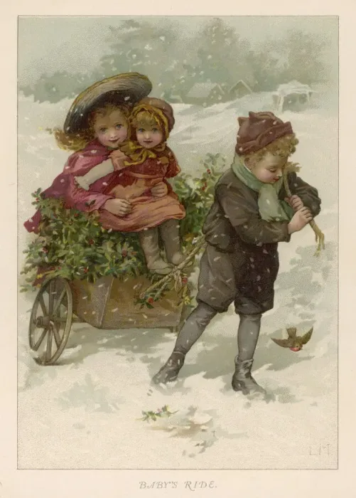 Framed Print : Carting Decorations