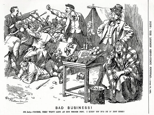 Cartoon, Bad Business! Irish Home Rule