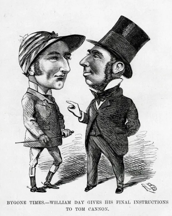 Framed Print : Cartoon, Bygone Times, Tom Cannon and William Day Framed Print : Cartoon, Bygone Times, Tom Cannon and William Day