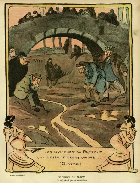 Framed Print : Cartoon, The course of the Deutschmark, WW1 Framed Print : Cartoon, The course of the Deutschmark, WW1