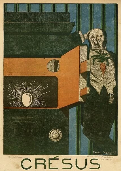 Cartoon, Croesus, WW1