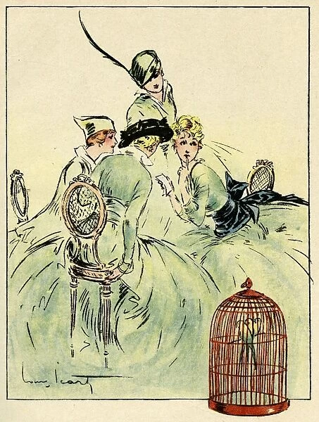 Cartoon, At Deauville, WW1