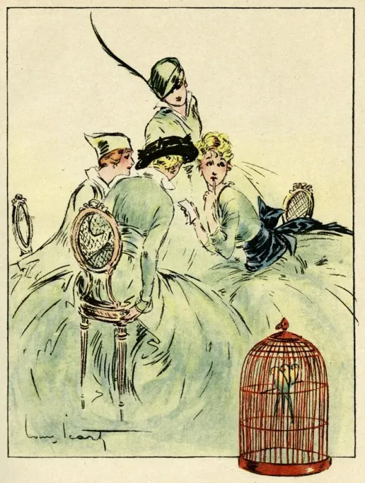 Framed Print : Cartoon, At Deauville, WW1 Framed Print : Cartoon, At Deauville, WW1