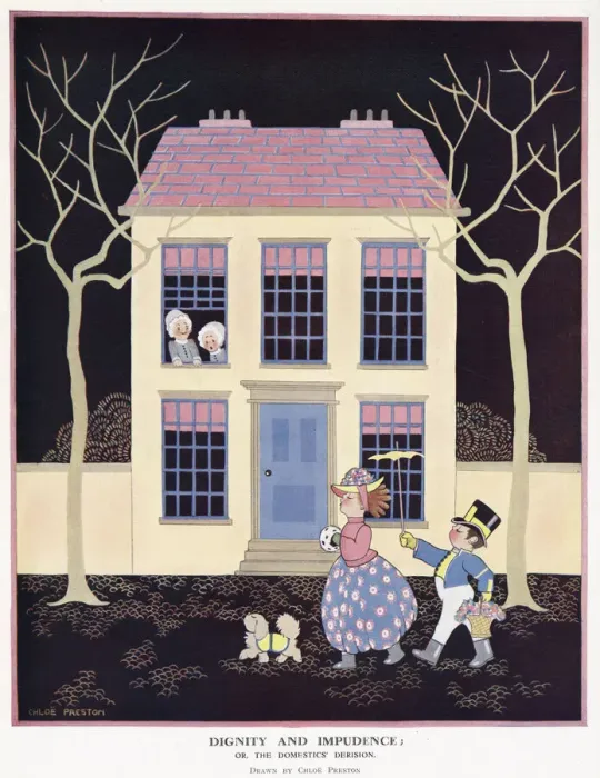 Framed Print : Cartoon, Dignity and Impudence or The Domestics Derision Framed Print : Cartoon, Dignity and Impudence or The Domestics Derision