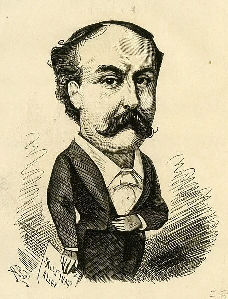 Cartoon, Edward Lloyd, British tenor
