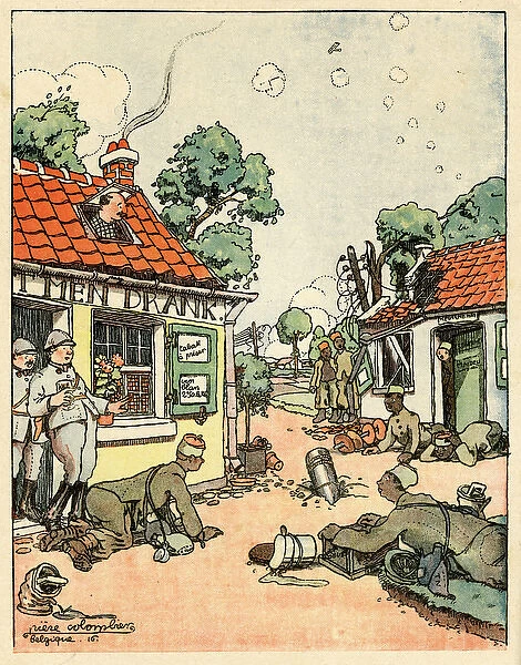 Cartoon, A failure, WW1