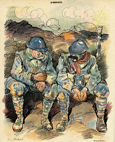 Cartoon, Holy France! WW1
