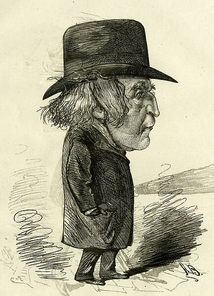 Cartoon, Horace Wigan, actor, dramatist and manager