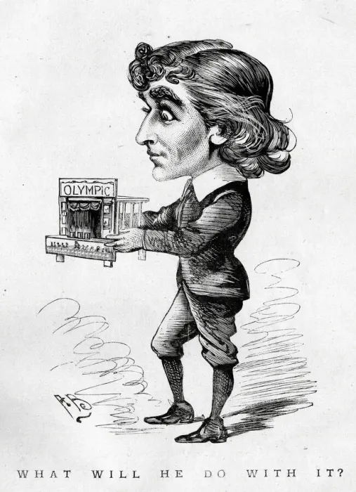 Framed Print : Cartoon, What Will He Do With It? Framed Print : Cartoon, What Will He Do With It?
