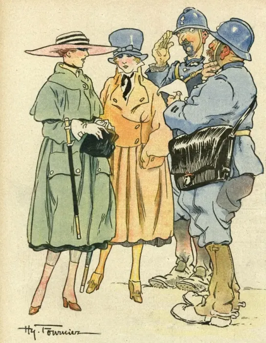 Framed Print : Cartoon, Let them pass, WW1 Framed Print : Cartoon, Let them pass, WW1