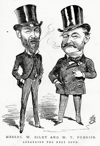Cartoon, Messrs W Riley and W T Purkiss