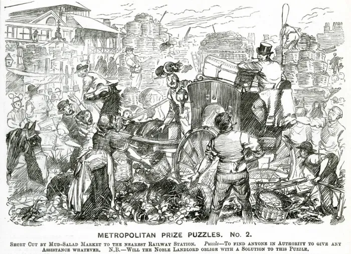 Framed Print : Cartoon, Metropolitan Prize Puzzles No. 2 Framed Print : Cartoon, Metropolitan Prize Puzzles No. 2