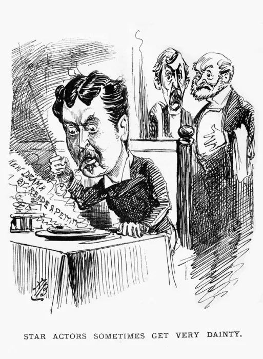 Framed Print : Cartoon, New drama by Reade and Pettitt Framed Print : Cartoon, New drama by Reade and Pettitt