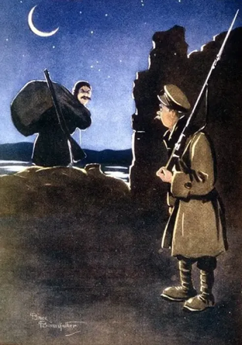 Framed Print : Cartoon, No possible doubt whatever, WW1 Framed Print : Cartoon, No possible doubt whatever, WW1