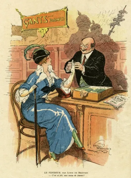 Framed Print : Cartoon, The Salesman, WW1 Framed Print : Cartoon, The Salesman, WW1