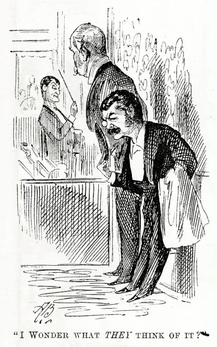 Framed Print : Cartoon, Song and Dance at the Savoy, Gilbert and Sullivan Framed Print : Cartoon, Song and Dance at the Savoy, Gilbert and Sullivan