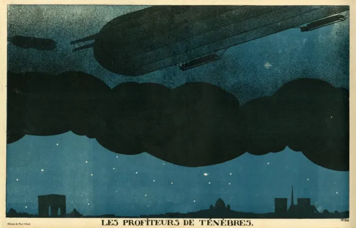 Framed Print : Cartoon, Taking advantage of the dark, WW1 Framed Print : Cartoon, Taking advantage of the dark, WW1