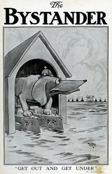 Cartoon, Get Out and Get Under, WW1