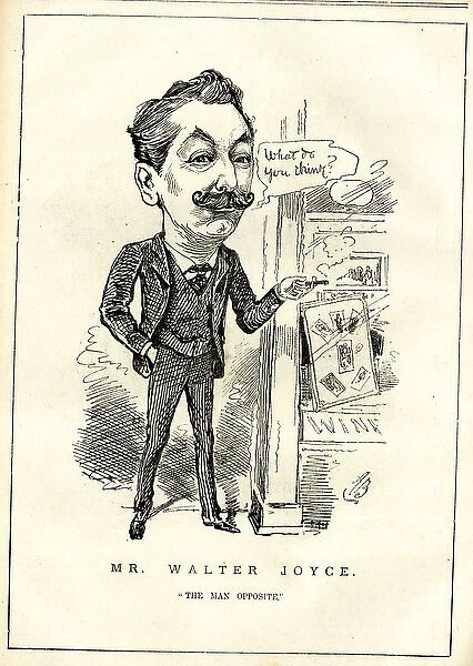 Cartoon, Walter Joyce, English actor