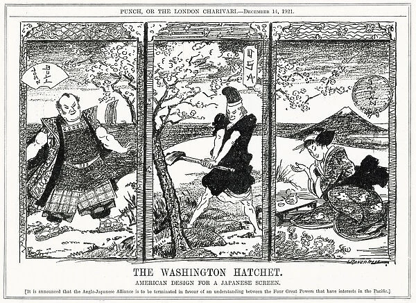 Cartoon, The Washington Hatchet