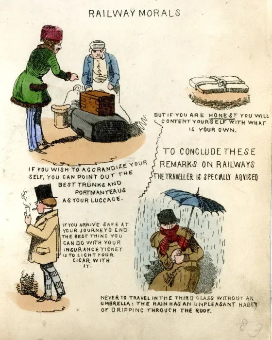 Framed Print : Cartoons, Hail, Rain, Steam and Speed by an Old Stoker Framed Print : Cartoons, Hail, Rain, Steam and Speed by an Old Stoker