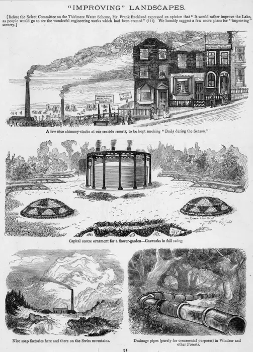 Framed Print : Cartoons, Improving landscapes Framed Print : Cartoons, Improving landscapes