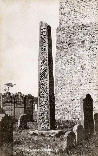 Carved Cross Shaft, St Cuthberts Church, Bewcastle, Cumbria