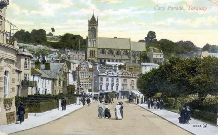 Framed Print : Cary Parade, Torquay, Devon Framed Print : Cary Parade, Torquay, Devon