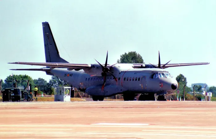 Framed Print : CASA C-295M T. 21-02 - 35-40 Framed Print : CASA C-295M T. 21-02 - 35-40