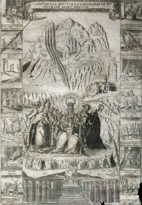 Framed Print : Casa y Camara Apostolica y angelical de Nuestra Senora de Mo Framed Print : Casa y Camara Apostolica y angelical de Nuestra Senora de Mo
