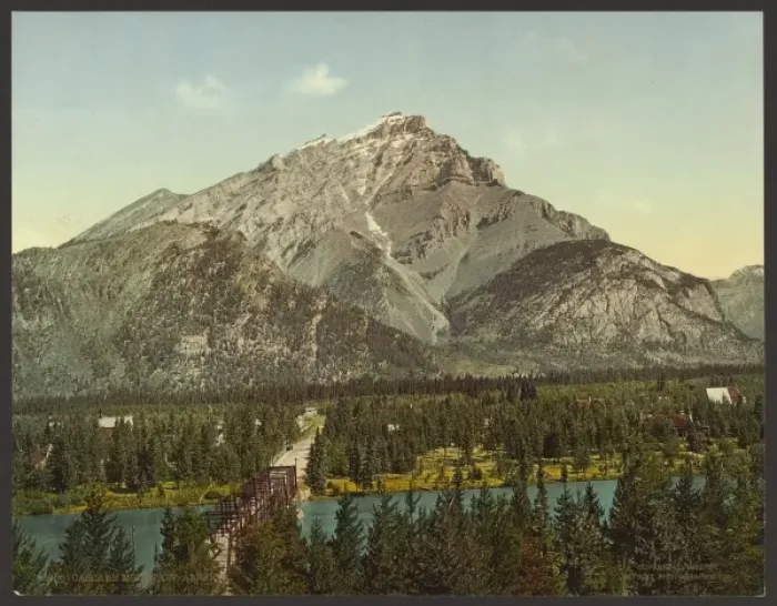 Framed Print : Cascade Mountain, Alberta Framed Print : Cascade Mountain, Alberta