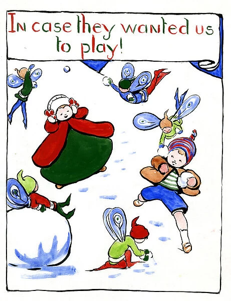 In case they wanted us to play! by Minnie Asprey
