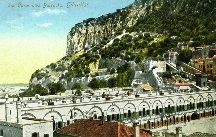 Framed Print : The Casemates Barracks, Gibraltar Framed Print : The Casemates Barracks, Gibraltar