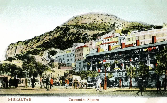 Framed Print : Casemates Square, Gibraltar Framed Print : Casemates Square, Gibraltar