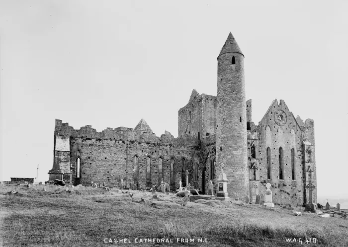 Framed Print : Cashel Cathedral from Ne Framed Print : Cashel Cathedral from Ne