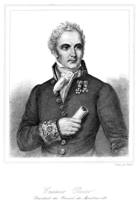 Framed Print : Casimir Pierre Perier Framed Print : Casimir Pierre Perier