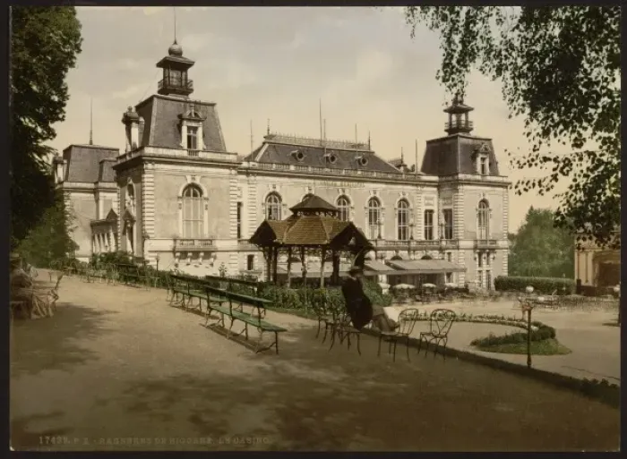 Framed Print : The casino, Bagneres de Bigorra (i. e. Bagneres-de-Bigorre) Framed Print : The casino, Bagneres de Bigorra (i. e. Bagneres-de-Bigorre)