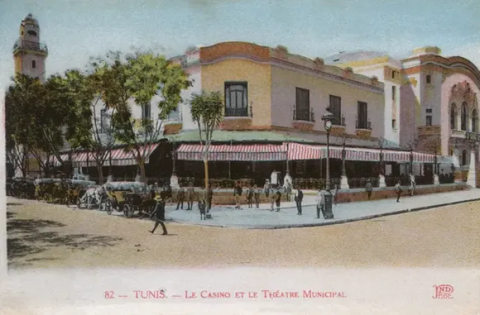 Framed Print : Casino Cafe and Theatre, Tunis, Tunisia, North Africa Framed Print : Casino Cafe and Theatre, Tunis, Tunisia, North Africa