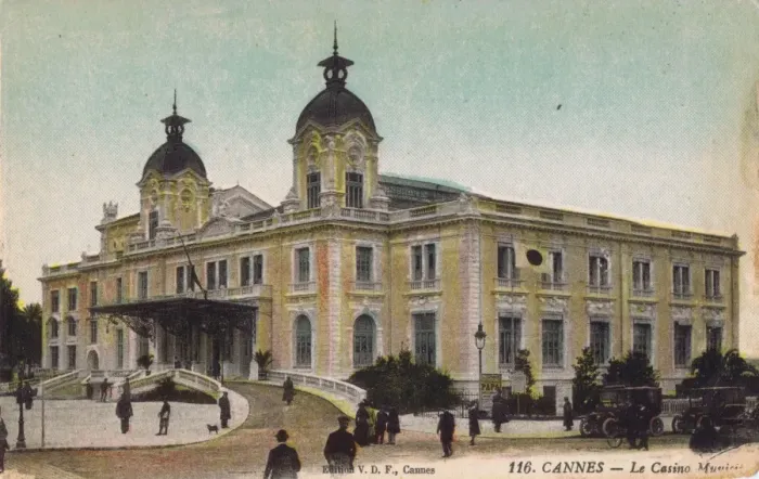 Framed Print : The Casino Municipal at Cannes, France, 1920s Framed Print : The Casino Municipal at Cannes, France, 1920s