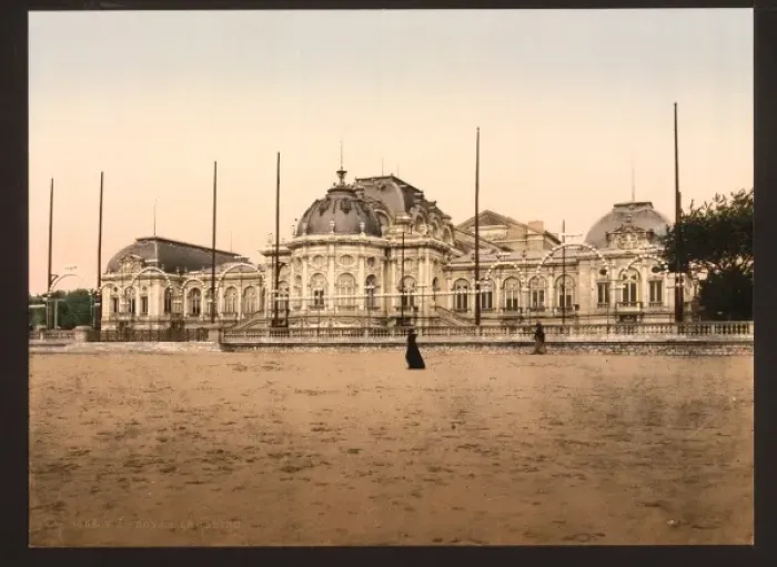 Framed Print : The casino, Royan, France Framed Print : The casino, Royan, France