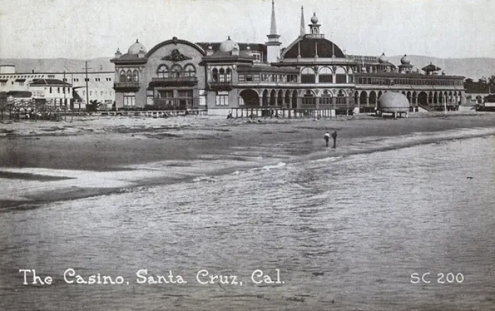Framed Print : Casino, Santa Cruz, California, USA Framed Print : Casino, Santa Cruz, California, USA