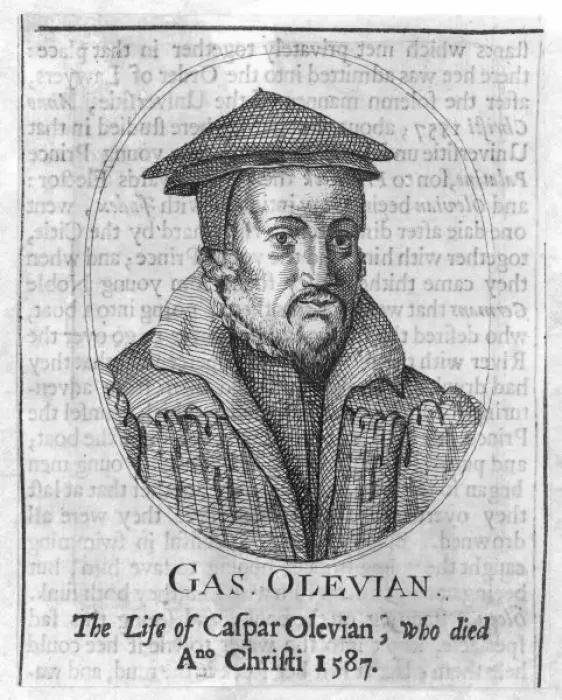 Framed Print : Caspar Olevianus Framed Print : Caspar Olevianus