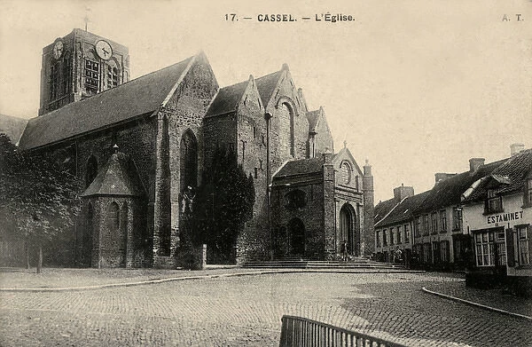 Cassel, France - Church of Notre Dame