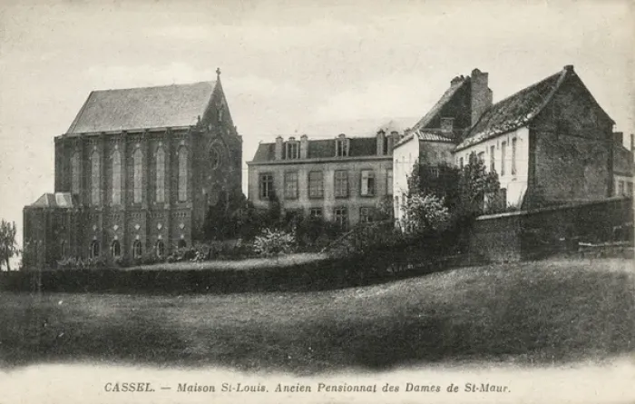 Framed Print : Cassel, France - St Louis Mansion womens boarding home Framed Print : Cassel, France - St Louis Mansion womens boarding home