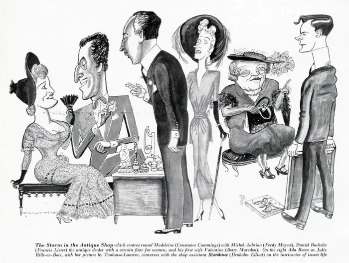 Framed Print : The cast of Don t Listen, Ladies, written by Sacha Guitry, and staged at the St Framed Print : The cast of Don t Listen, Ladies, written by Sacha Guitry, and staged at the St