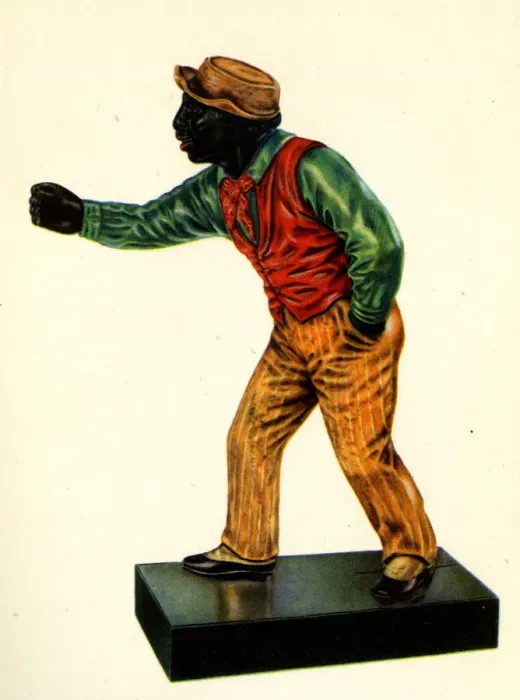 Framed Print : Cast iron figure, Hitching Post Framed Print : Cast iron figure, Hitching Post