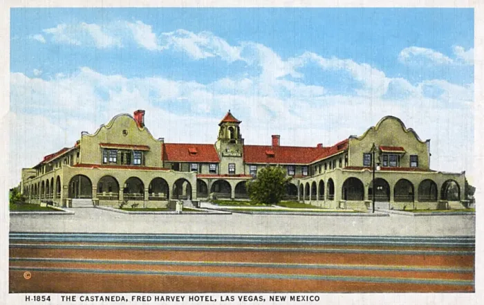 Framed Print : The Castaneda Hotel, Las Vegas, New Mexico, USA