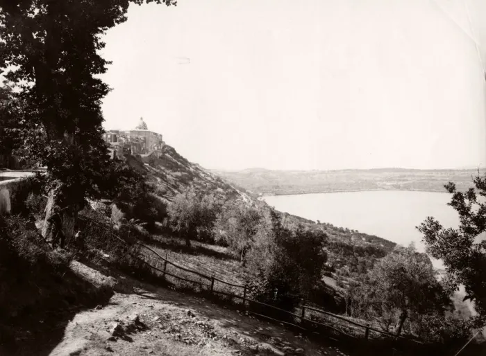 Framed Print : Castel Gandolfo, Lake Albano, Italy Framed Print : Castel Gandolfo, Lake Albano, Italy